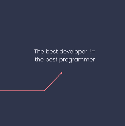 The best developer != the best programmer