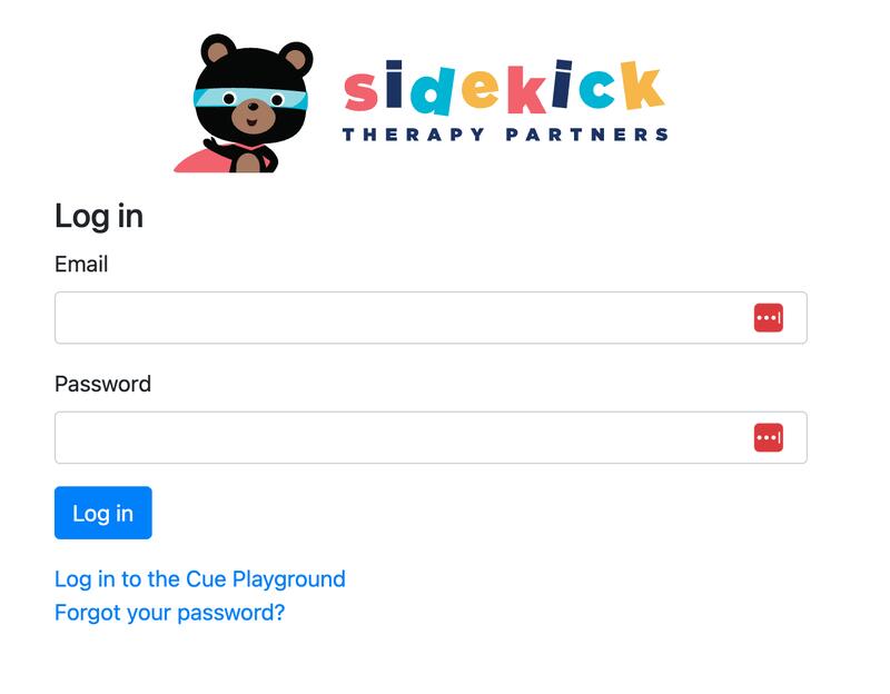 Sidekick's proprietary Cue EMR system