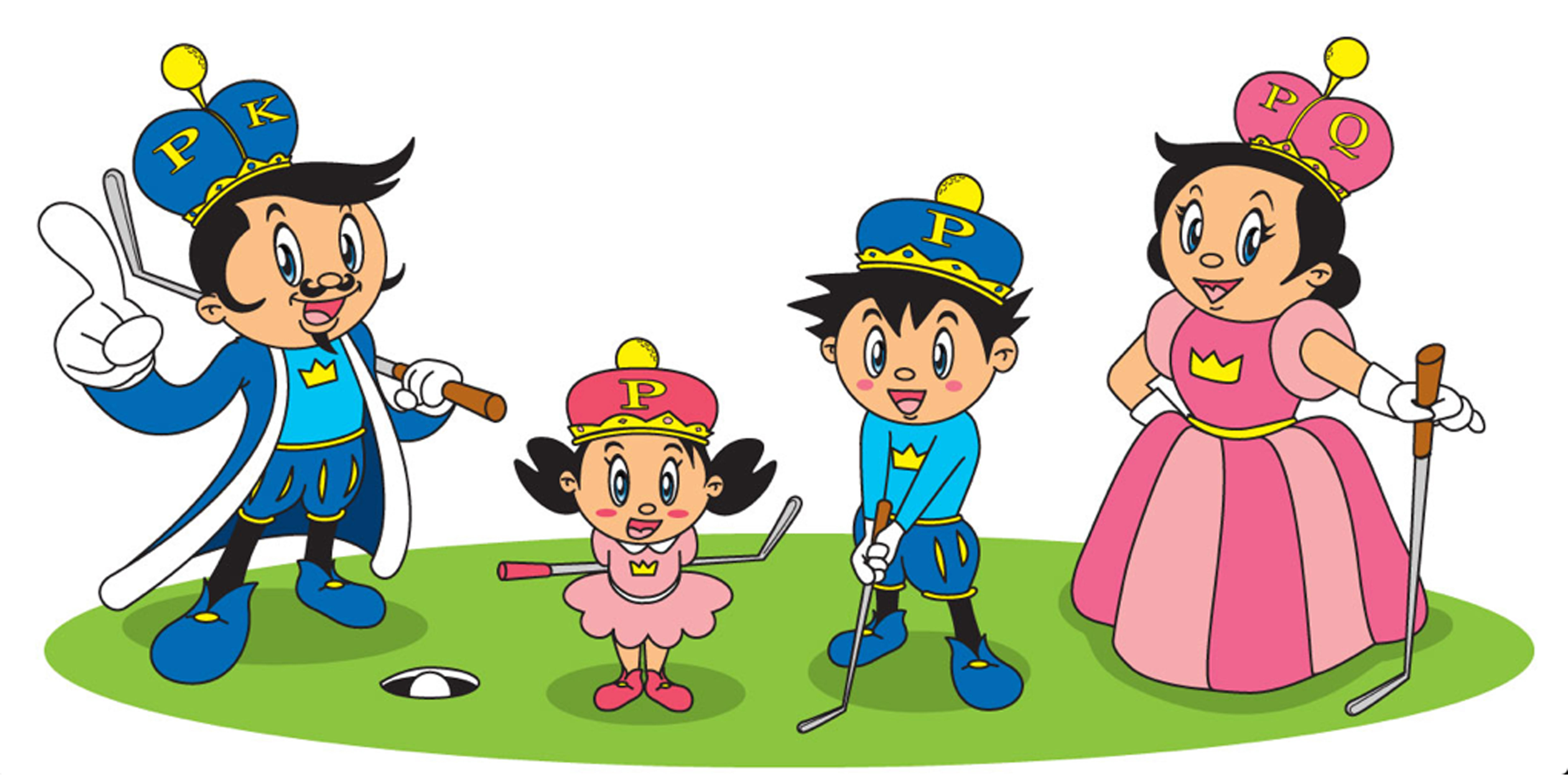 Putter King characters