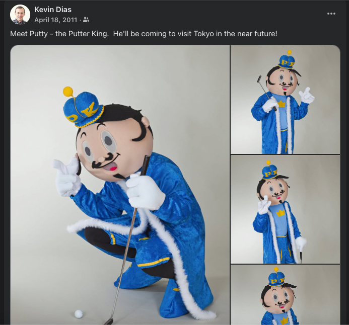 Meet Putty - the Putter King