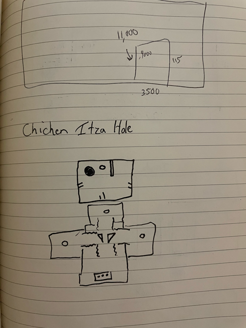 Amazon Hole design with waterfall and trees