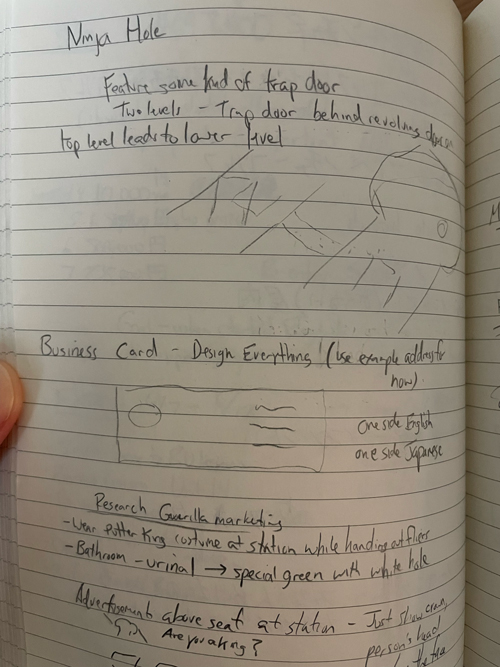 Course layout dimensions