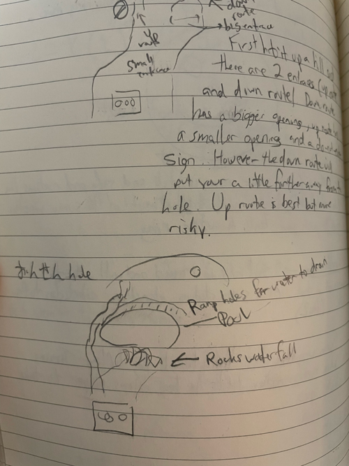 Shinkansen Hole and Ramen Hole designs, dated July 3 2010