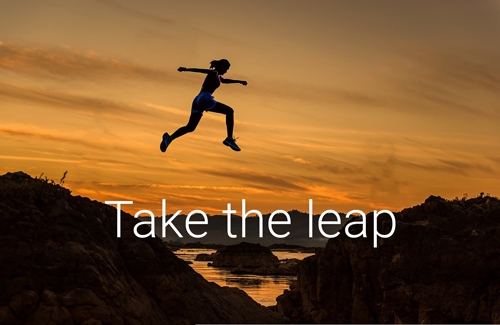 Take the leap