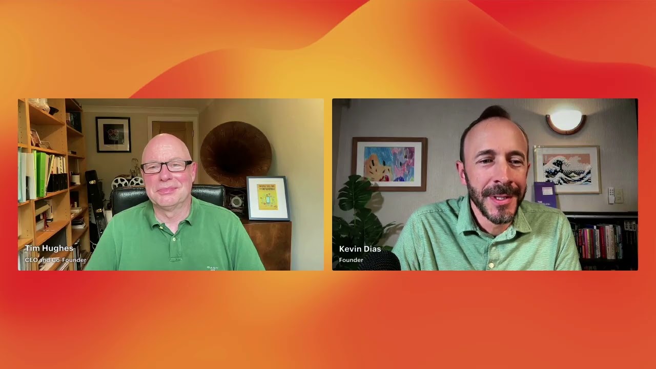#TimTalk episode thumbnail with Kevin Dias and Timothy Hughes