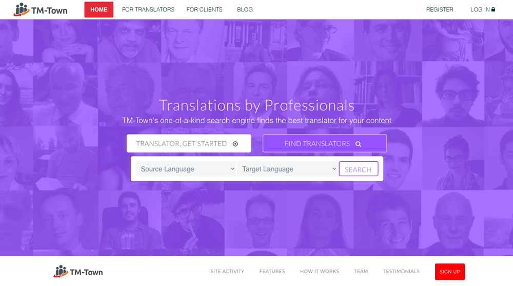 TM-Town home page